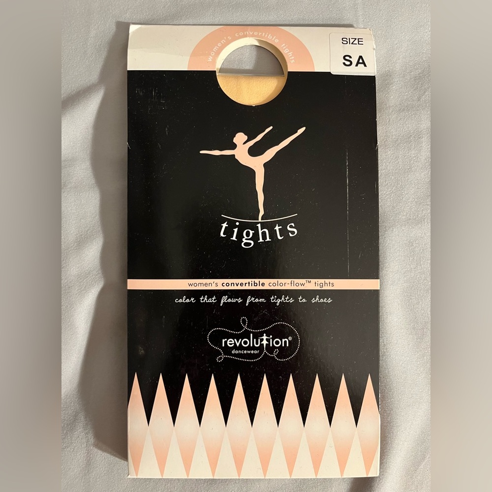 Revolution dance wear prima pink adult small tights